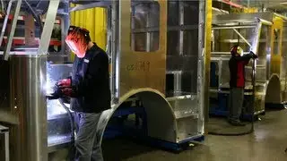 Welding Sutphen Fire Trucks with Lincoln Electric