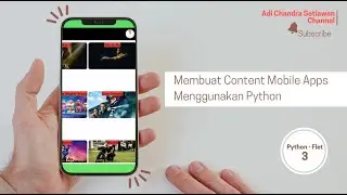 Membuat Content Mobile Apps Dengan Python-Flet(3)