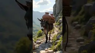 donkey sad 😢 story #trending #motivation #viralvideo #youtubeshorts #animation