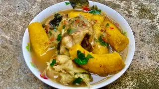 HOW TO MAKE NIGERIAN CATFISH AND PLANTAIN PEPPER SOUP
