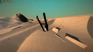 NEW PHYSIC BASED SKI GAME JIBBERS JUMP SESH STEEZE!!!