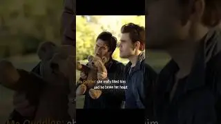 Stefan throws the bear 🐻😂 #thevampirediaries #tvd #damonsalvatore #stefansalvatore
