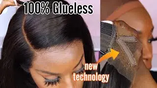 **NEW** GLUELESS WIG INSTALL TECHNIQUE | ZERO ADHESIVE WIG FOR EVERYDAY WEAR | HAIRVIVI