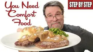You Need Comfort Food - Salisbury Steak - Eating Plebian