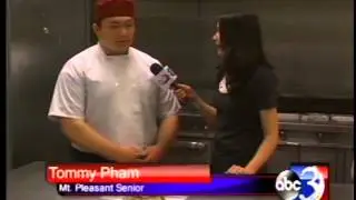 High School Students Prepare for the Iron Chef Competition
