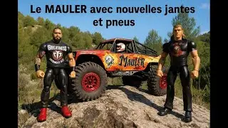 FTX Mauler  - Jantes Beadlock et nouveau pneus - Crawler RC