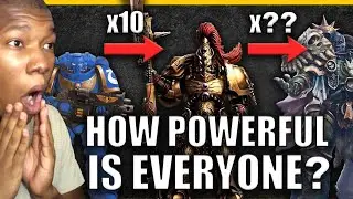 How Does Power Scaling Work In Warhammer 40k Lore? REACTION