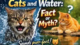 Do cats REALLY Hate Water? #cats #animals 