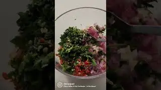 Mini Hassleback Potatoes with Chimichurri Sauce