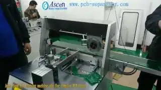 auto feed PCB separator/automatic feed PCB depaneling machine/feed PCB depanelizer/Depanelers