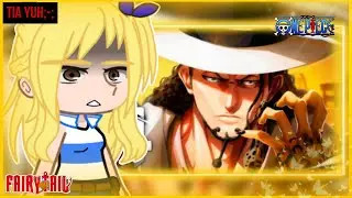 fairy tail react Rob Lucci - selvagem |markim| (gacha club)