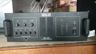 AHUJA UBA-800 POWER AMPLIFIER UNBOXING & REVIEW