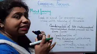 COMMERCIAL FARMING||AGRICULTURE||CLASS 8||ENRICH GEOGRAPHY