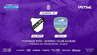 Futsal | All Boys - SECLA | Cuartos de Final Torneo Femenino 2024 | Partido 3