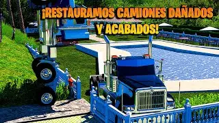 ¡RESTAURAMOS CAMIONES INTERNATIONAL TOTALMENTE DAÑADOS!  |  Colombia  |  American Truck Simulator