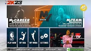 Мы раскрыли секретные концепции главного меню NBA 2k23