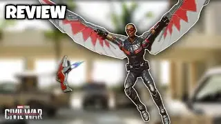 Falc&atilde;o Sam Wilson | Captain America Civil War | Marvel Legends - Review