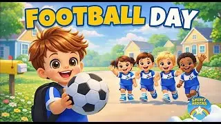 ''Football Day Song'' Kids Song ⚽🎶- SHINY RIDERS
