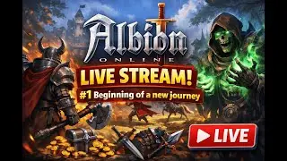 Albion Online Live 🔴 #1 | Fresh Start, Zero to Hero PvP & Progression