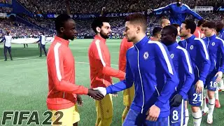FIFA 22 - CHELSEA vs LIVERPOOL - UEFA Champions League - Gameplay & Full match