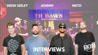 Hold On Til Dawn Benefit Concert Interviews | Drew Seeley, Johnny, and MKTO