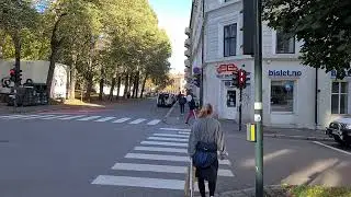 Oslo walk Oct 2022. Majorstua - Bislett on busy saturday!