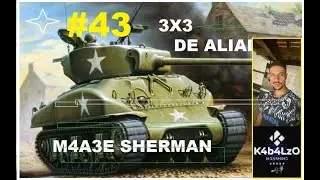 m4a3e sherman FEZ SEU NOME !! 3X3 COH2 -PT-BR #43 bonus !