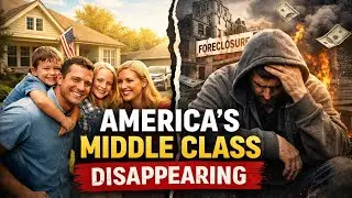 🇺🇸🌎The Silent Collapse of the U.S. Middle Class