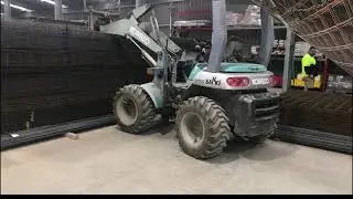 Budget Landscape's Demonstration of Loading Steel Reinforcing Mesh