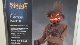 Unboxing Spirit Halloween's Lantern Keeper