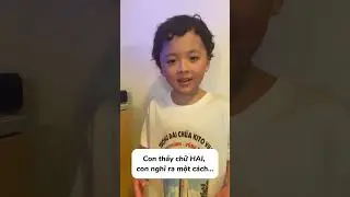 Teaching #vietnamese  for his teachers #kaishininfinland #daily #video #kids #lifeinfinland