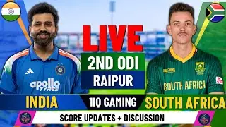 Live Cricket Match Today | IND vs SA Live | Live India vs South Africa, 2nd ODI