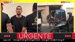 🚨 Indagan al sicario uruguayo extraditado de Brasil por dos ejecuciones en el país