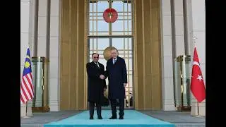 Malezya Başbakanı Enver İbrahim’i Resmî Karşılama Töreni
