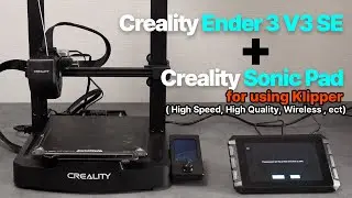 Ender-3 V3 SE 업그레이드 with Sonic Pad 사용기 #ender3v3se #creality #sonicpad  #klipper