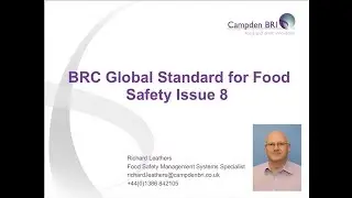 BRC Global Standard for Food Safety Issue 8