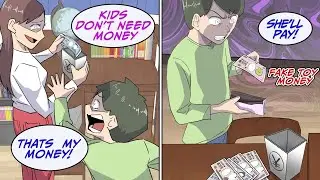 I replaced the money I found in my mom's wallet&hellip; [Manga Dub]