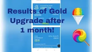 Star Clicks upgrading to Gold from balance. Results after 1 month