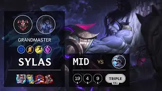 Sylas Mid vs Talon - EUW Grandmaster Patch 11.3