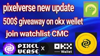 Pixelverse Airdrop Withdraw Update | Pixelverse Listing On okx || bright vision1