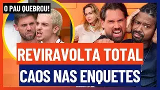 🔵 REJEI&Ccedil;&Atilde;O RECORDE! ENQUETES CONFIRMAM O PIOR, QUEM SAI ANA PAULA, BRIGIDO OU LEANDRO? BBB 26