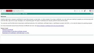 How to Installation Certificate ADCS | Set Up Certificate Authority in Windows Server | CSR Signing