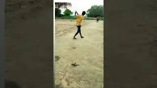 Sujit Verma batting and hit the six 🥰 short video