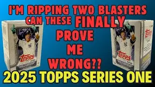 Ripping TWO Blaster Boxes&hellip; Can They Finally Prove Me Wrong  ?? 2025 Topps Series One Blaster Boxes