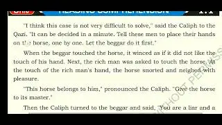 The Wise Caliph Class 10 English Sindh Textbook Board New Book