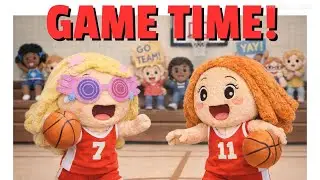 ✨Lulu & Gigi&rsquo;s First Basketball Game EVER! 🏀😂 Total Chaos, Funny Fumbles & a Surprise Friend. ✨
