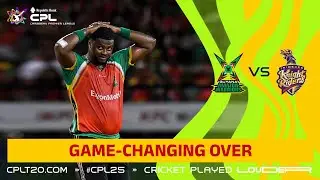 Romario Shepherd's CRAZY Over that Changed the Final! | CPL 2025 Final