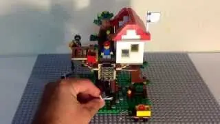 Lego Creator Treehouse set # 31010 Review