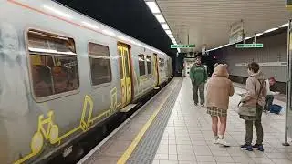 Merseyrail Class 507 (001 & 005) departing Liverpool Central - Northern Line