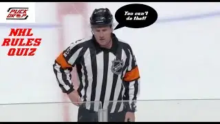 NHL Rules Quiz (Puck Drop Games Episode 13)